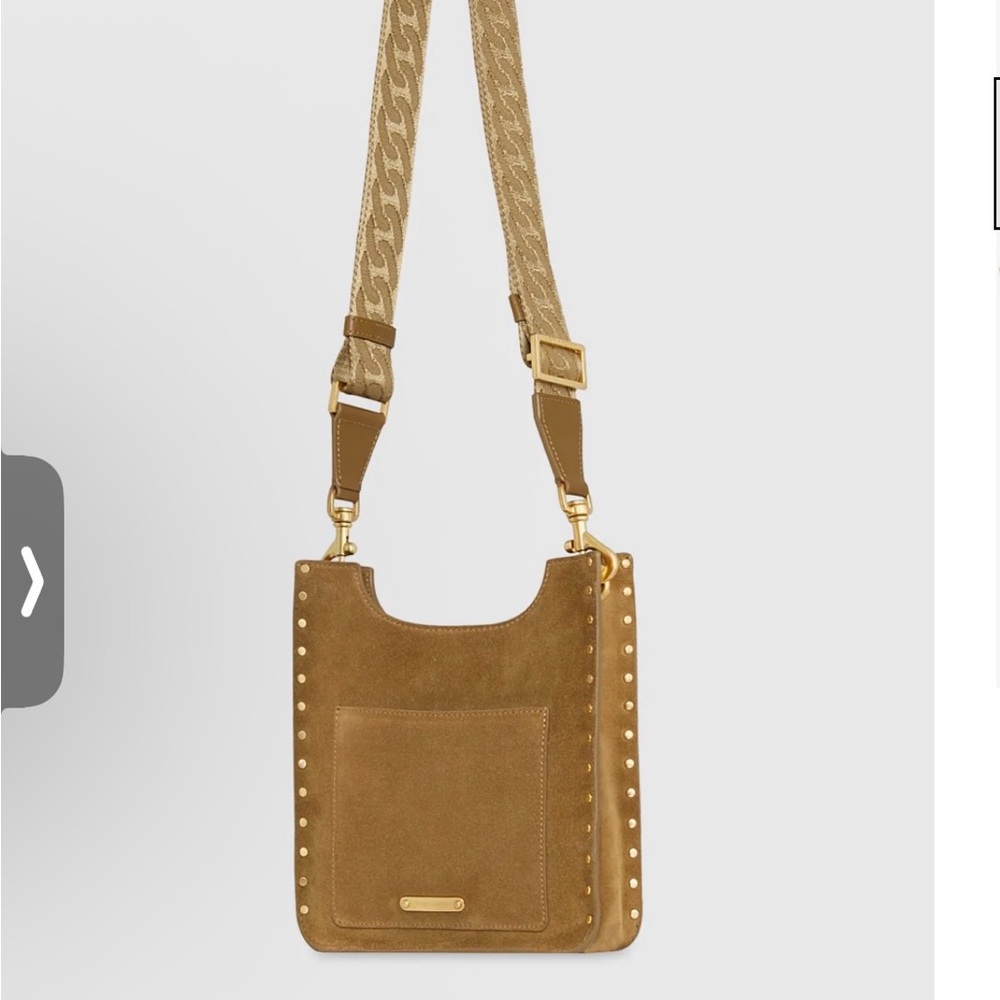 Rebecca Minkoff Suede Crossbody Bag - Picture 2 of 7